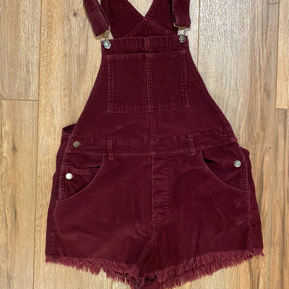 Brandy Melville corduroy overalls